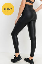 Load image into Gallery viewer, Curvy Triple Zippered Pocket Highwaist Foil Legging-PLUS