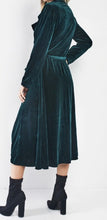 Load image into Gallery viewer, Velvet Hunter Green Full Length Jacket