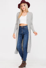 Load image into Gallery viewer, Grey Cardigan with Buttons