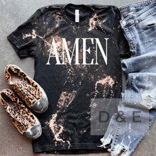 Load image into Gallery viewer, Amen graphic Tee shirt with the Word AMEN and 
