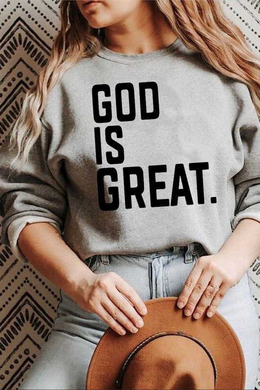 God Is Great Crewneck Sweatshirt
